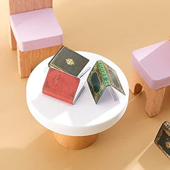 1:12 Scale Miniatures Dollhouse Books - Set of 6
