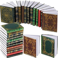 1:12 Scale Miniatures Dollhouse Books - Set of 6