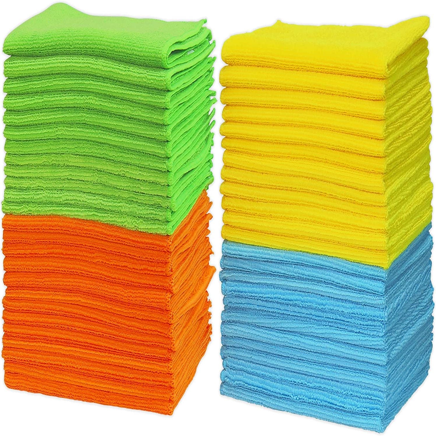 Microfiber Dishcloths Set of 12 Soft Absorbent Kitchen Towels
