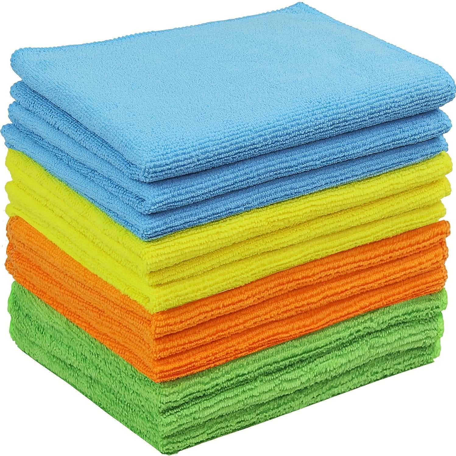 Microfiber Dishcloths Set of 12 Soft Absorbent Kitchen Towels