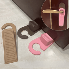 1pc Door Stop Punching Top Door Device Anti Collision
