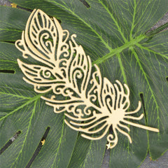 1pc Feather Cutting Dies Metal Stencil DIY Scrapbooking Craft Card Background