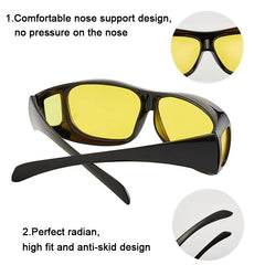 Polarized Night Vision Sunglasses for Men Drivers