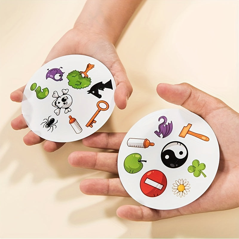 Spot It Fun Card Game for Kids Ages 4 - 5 Players 10 Min Play