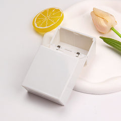 Transparent Flip Thick Cigarette Box Bulk Cigarette Box DIY Cream Plastic Box