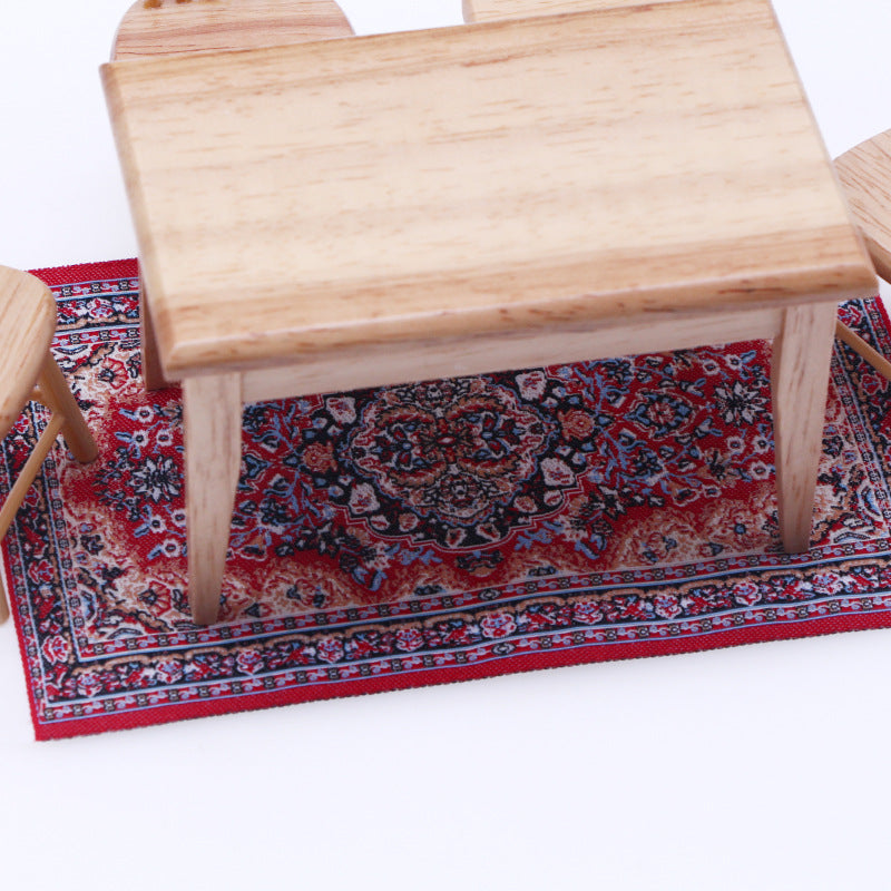 Doll House Mini Floor Mat Scene Decoration Carpet 33inch