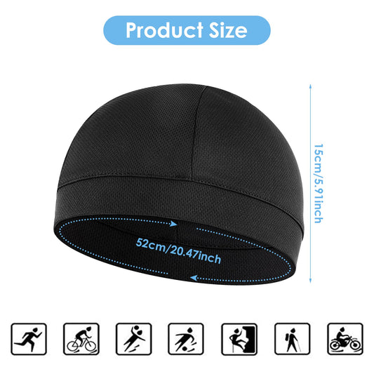 Breathable Stretch Skull Cap Helmet Liner for Men/Women