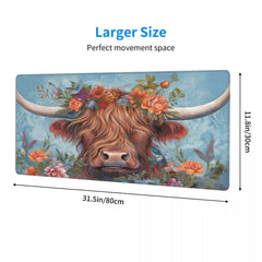 Highland Cattle Extended Mouse Pad Gaming Mousepad