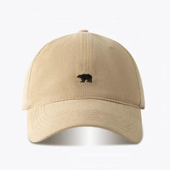 Unisex Polar Bear Baseball Cap Soft Top UV Protection Casual Wear