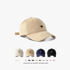 Unisex Polar Bear Baseball Cap Soft Top UV Protection Casual Wear