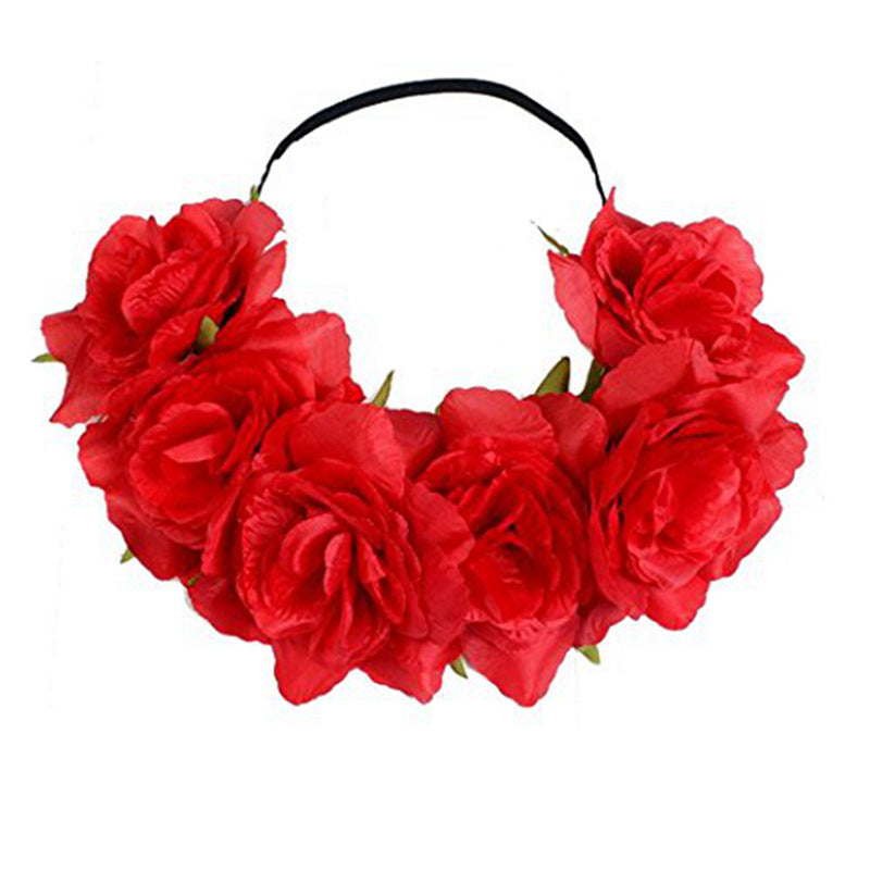 Mexican Style Flower Headband Hair Band Independence Day Hair Accessories