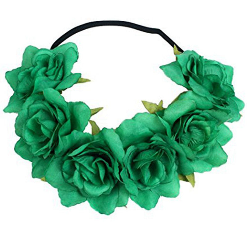 Mexican Style Flower Headband Hair Band Independence Day Hair Accessories