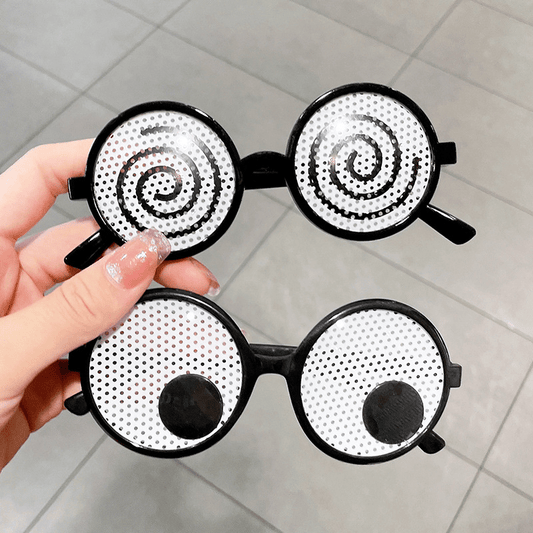 Googly Eyes Glasses Funny Shaking Costume Eyes Glass Novelty Shades