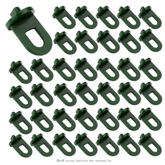 50pcs Fixed Ring Buckle Garden Greenhouse Accessories