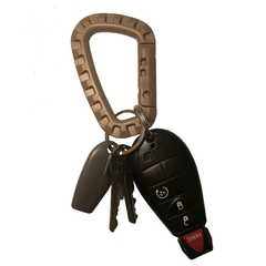 2pcs Tactical Carabiner Keychain Backpack Hanging Buckle