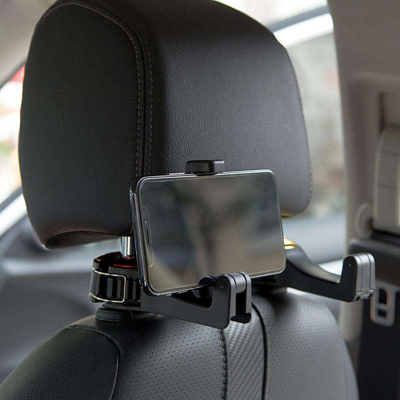 Universal Car Headrest Phone Holder 360 Rotation Multifunctional