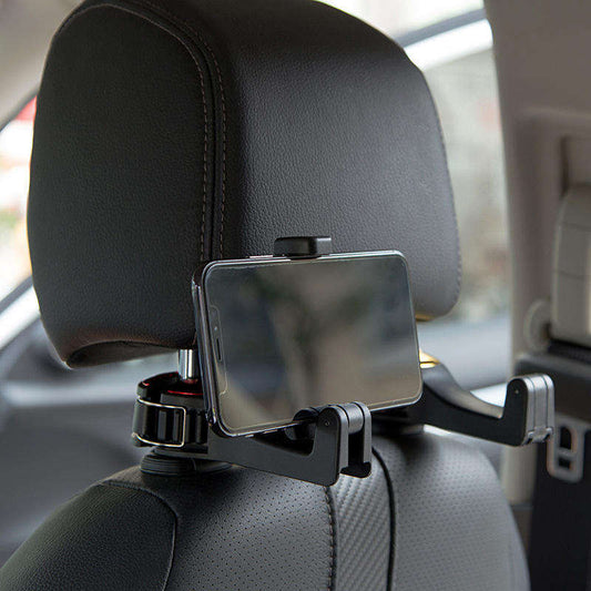 Universal Car Headrest Phone Holder 360 Rotation Multifunctional