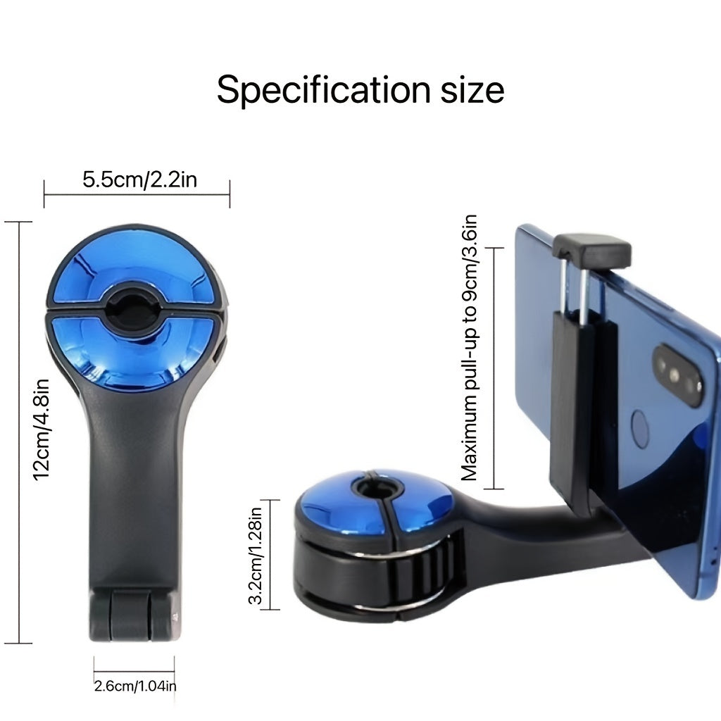 Universal Car Headrest Phone Holder 360 Rotation Multifunctional