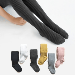 Adorable Cotton Tights for Girls - Warm & Stylish Winter Wear