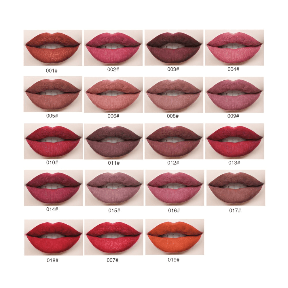 Lip Liner Lipstick Pencil 17 Colors Matte Finish Waterproof