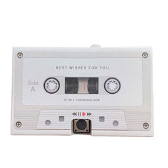 Musical Birthday DIY Audio Card Personalized Recordable Greeting Cassette