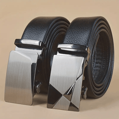 Men's Classic Casual Self Buckle Belt for Jeans Work Business