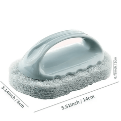 Kitchen Sponge Tub Pool Scrubbing Pot Dishwashing Cleaning Brush
