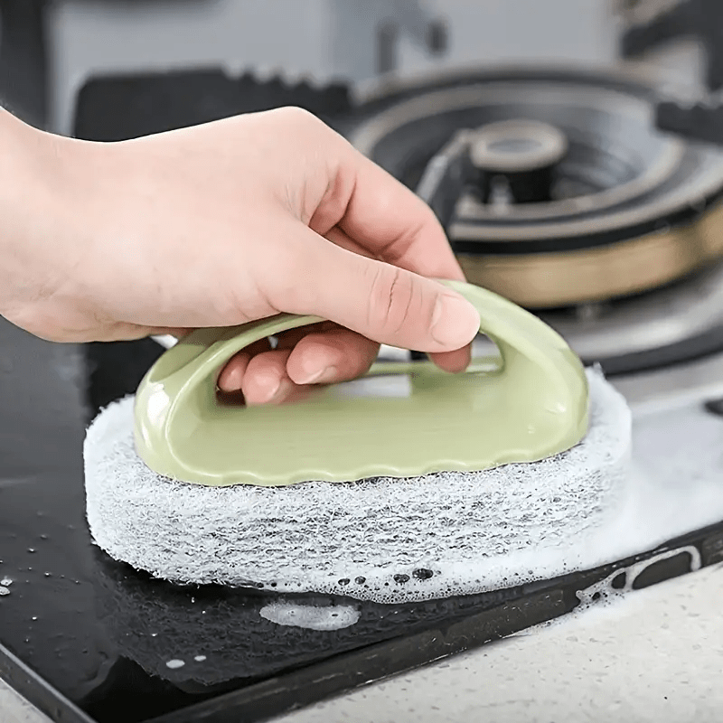 Kitchen Sponge Tub Pool Scrubbing Pot Dishwashing Cleaning Brush