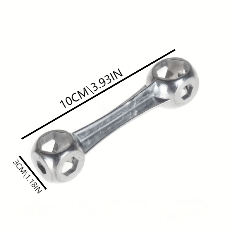 10 in 1 Bike Dumbell Wrench - Multifunctional Repair Tool