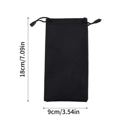 Waterproof Drawstring Sunglasses Bag Glasses Case Jewelry Tote Portable Pouch