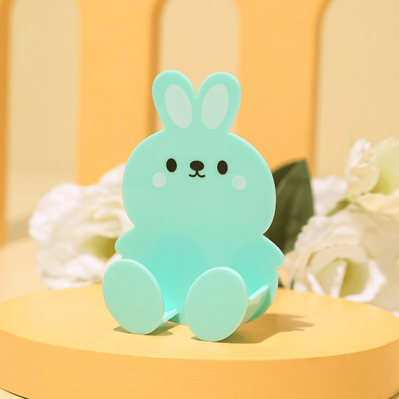 Rabbit Shaped Plug Storage Hook Punching Strong Adhesive Hook