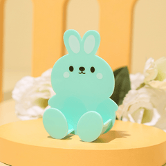 Rabbit Shaped Plug Storage Hook Punching Strong Adhesive Hook