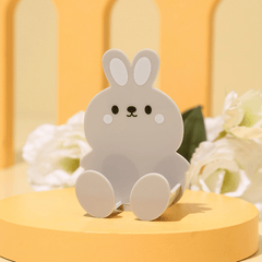 Rabbit Shaped Plug Storage Hook Punching Strong Adhesive Hook