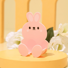 Rabbit Shaped Plug Storage Hook Punching Strong Adhesive Hook