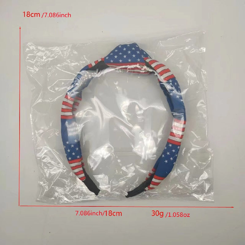 Independence Headband Knotted Hair Band Hair Accessories