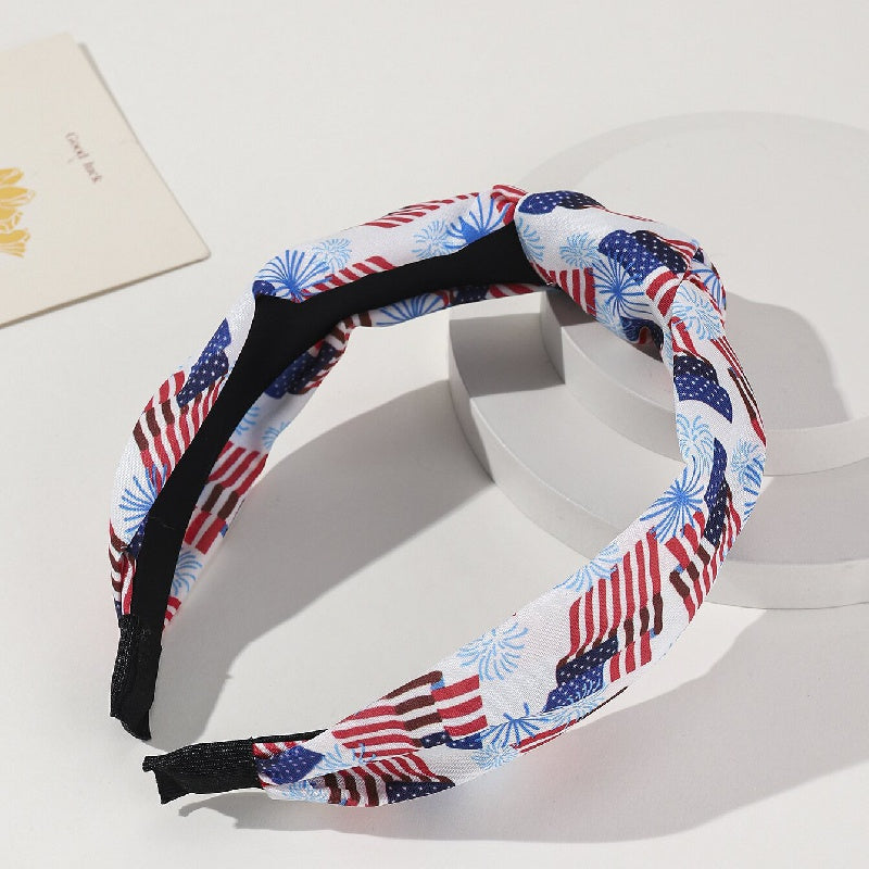 Independence Headband Knotted Hair Band Hair Accessories