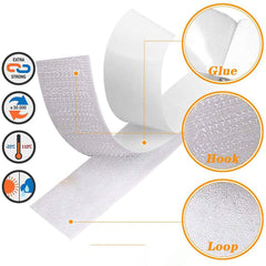 2 Rolls Heavy Duty Self Adhesive Strips 2cmx480cm