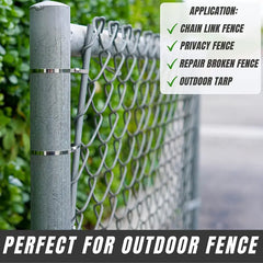 Stainless Steel Zip Ties - Heavy Duty for Exhaust Wrap