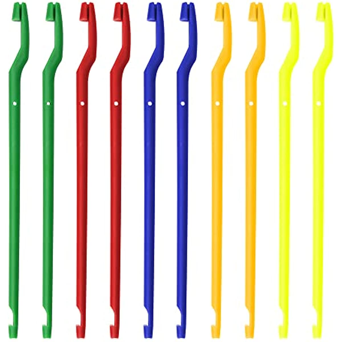 10pcs Fishing Hook Detachers | Easily Remove Hooks | Multicolor Plastic