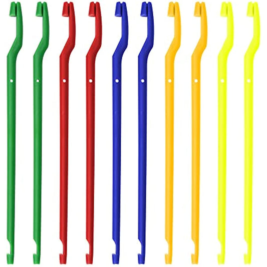 10pcs Fishing Hook Detachers | Easily Remove Hooks | Multicolor Plastic