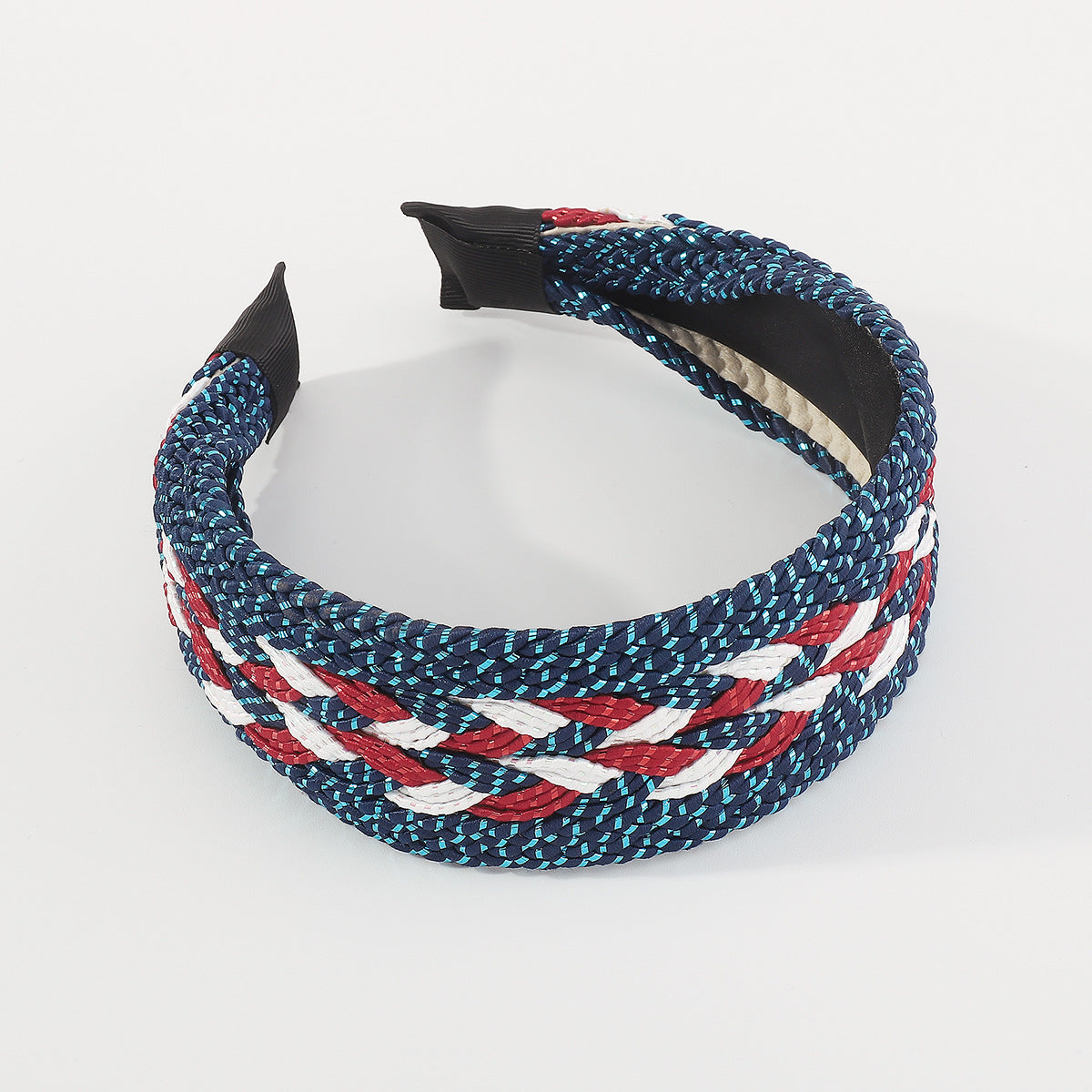 Boho Braided Headband Wide Brim Head Hoop Hair Accessories For Women Girls