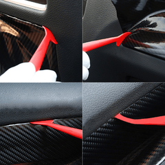Car Wrap Tools Set Vinyl Wrap Scraper Micro Squeegee Gasket Accessories