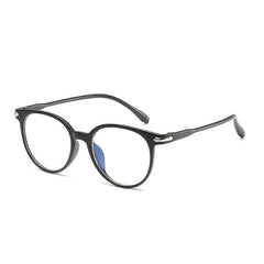 Anti Light Round Computer Glasses for Men