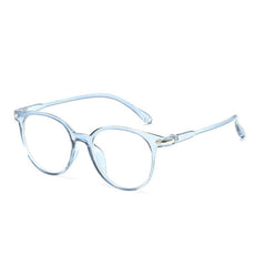 Anti Light Round Computer Glasses for Men