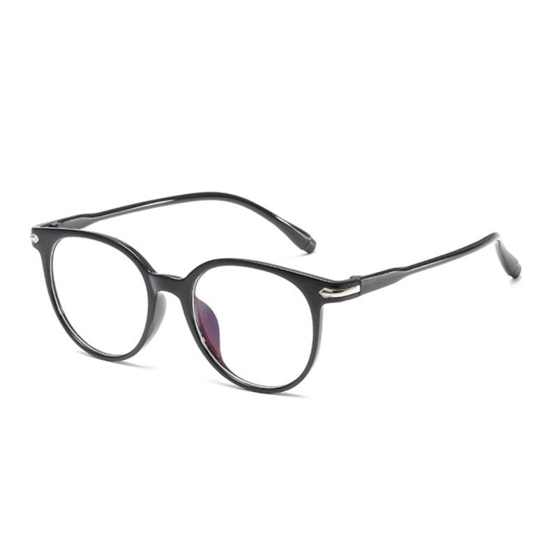 Anti Light Round Computer Glasses for Men
