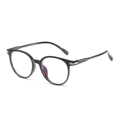 Anti Light Round Computer Glasses for Men