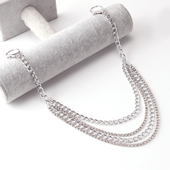 Stainless Steel Pant Chain Hip Hop Punk Keyring Trousers Jeans Metal Chains