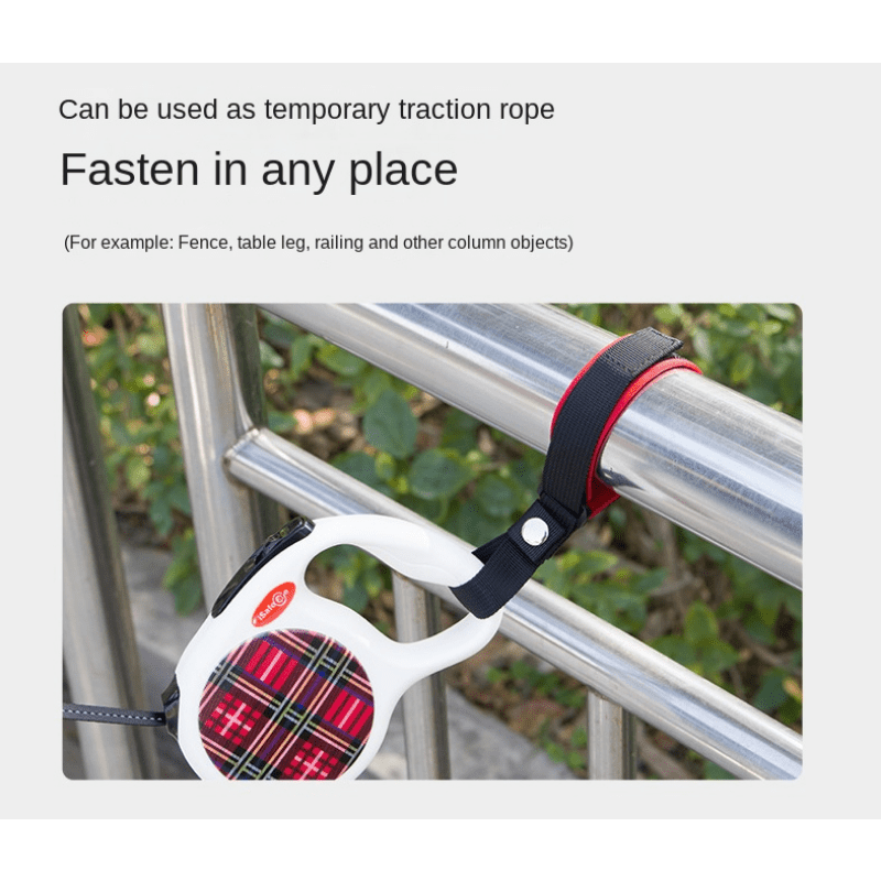 Durable Hands Dog Leash for Strollers Adjustable Wrist Safety Strap
