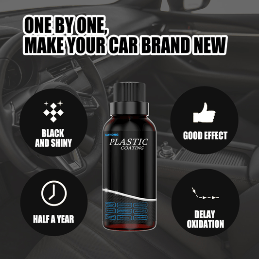 50ml Car Plastic Coating Protection Leather Dashboard Renew Repair