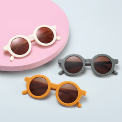 Adorable Round Frame Sunglasses for Kids